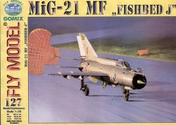 sowjetisches Jagdflugzeug MiG-21 MF Fishbed J 1:33 ANGEBOT