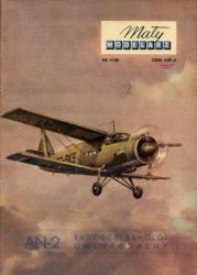 sowjetisches Transportflugzeug An-2 (polnischer Luftsportverein) 1:40 Reprint