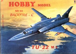 strategischer Schwerbomber Tupolew Tu-22M3 Backfire-C 1:33 REPRINT