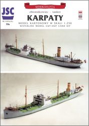 Tanker Karpaty (ex deutsche Adria, ex Ölschiff 4) 1:250