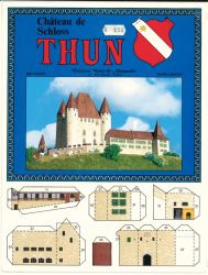 Schloss Thun (Kanton Bern / Schweiz) 1:300