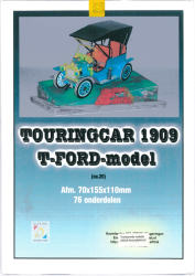 Ford Modell T als Tourenwagen 1909 (4-Personen-Variante) 1:25