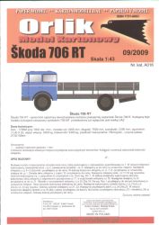 tschechischer Laster Skoda 706 RT 1:43 einfach