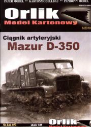 tschechosl./poln. Artillerieschlepper MAZUR D-350 (1957) 1:25