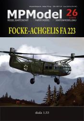 ungewöhnliche Focke-Achgelis Fa 223 "Drache" 1:33 übersetzt