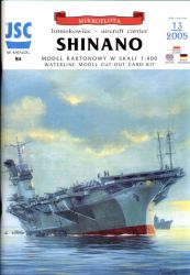 weltgrößter Flugzeugträger des 2.WK IJN Shinano 1:400 übersetzt