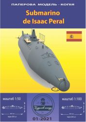 zwei spanische U-Boote Submarino de Isaac Peral aus dem Jahr 1903 1:100 und 1:50