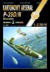 zwei vollständige Bell P-39D/N Airacobra (USAAF und sowjetische) 1:33 extrem²